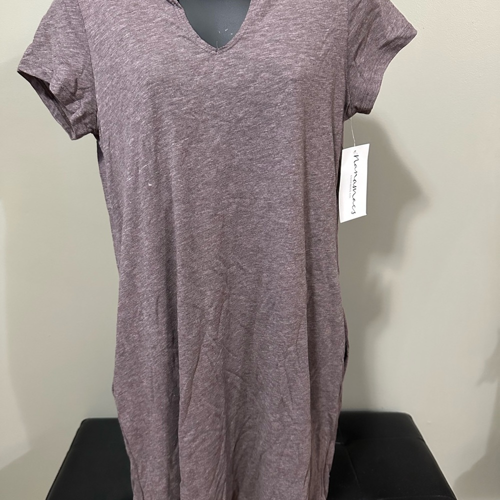 NanaMacs Mauve Casual Dress